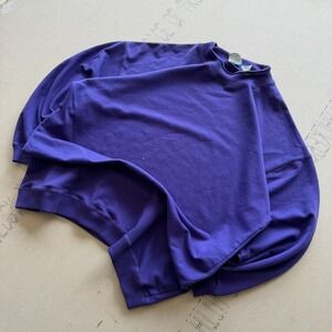Vintage 80s First Run‎ Purple Blank Sweatshirt